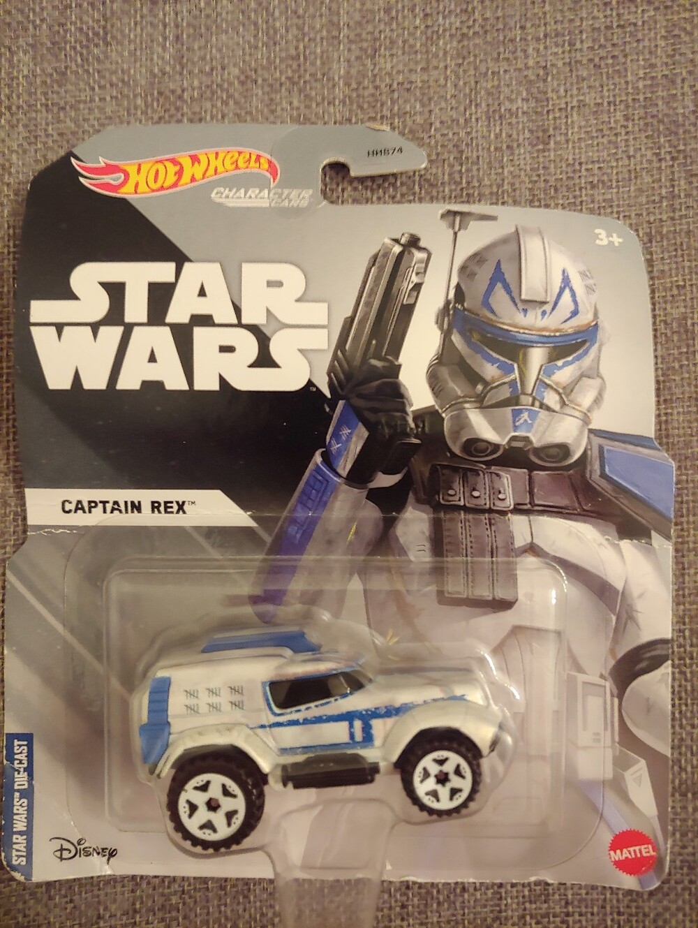 Star Wars Captain Rex Blue & White Vehicle